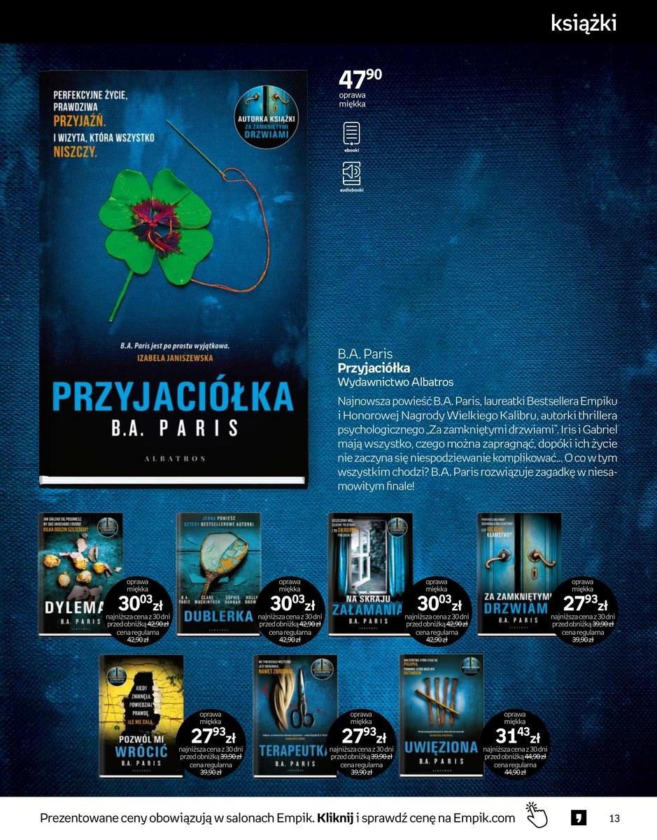 Gazetka promocyjna empik str. 13
