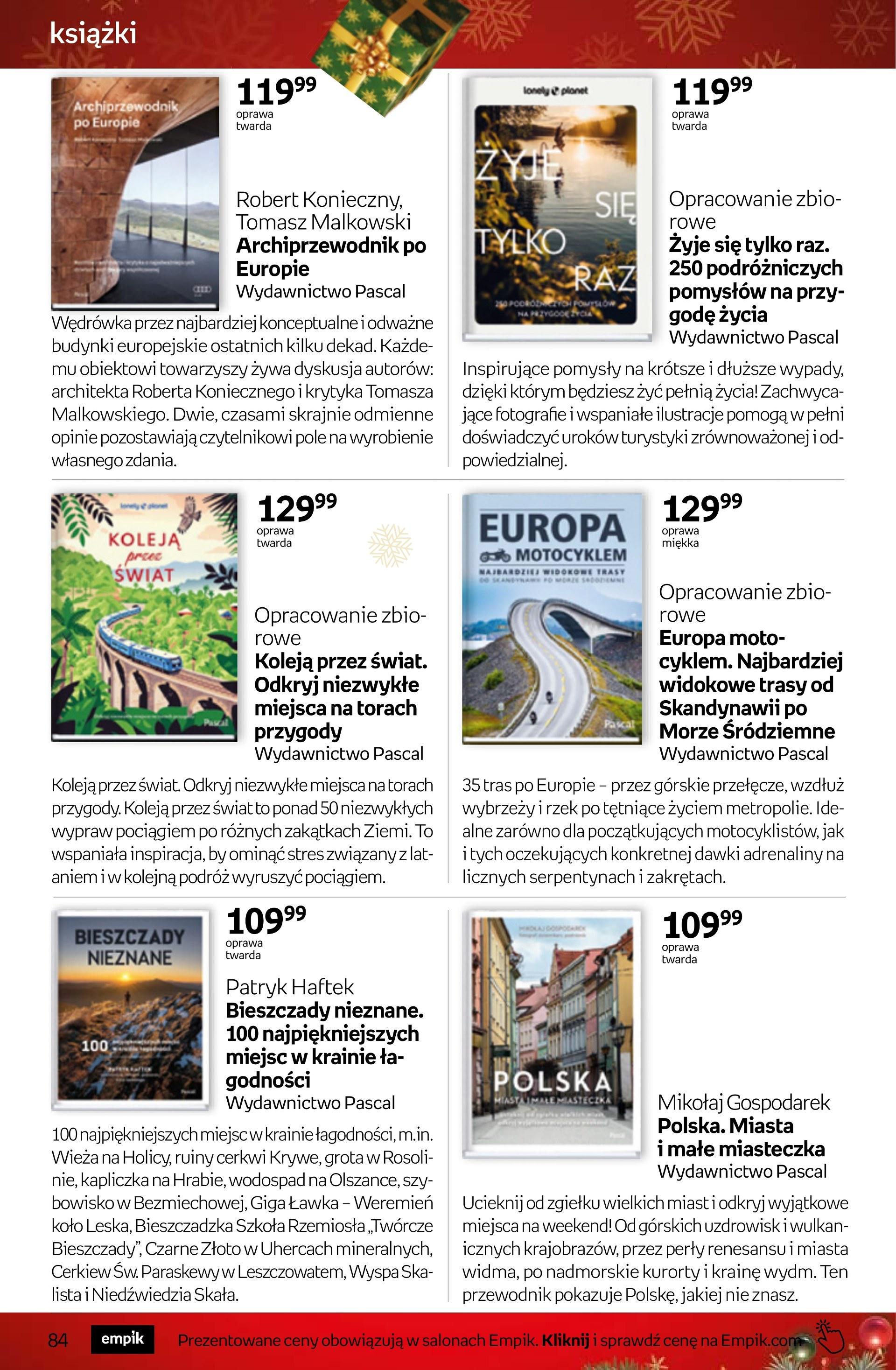 Gazetka promocyjna empik str. 84