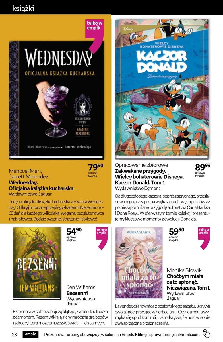 Gazetka promocyjna empik str. 28