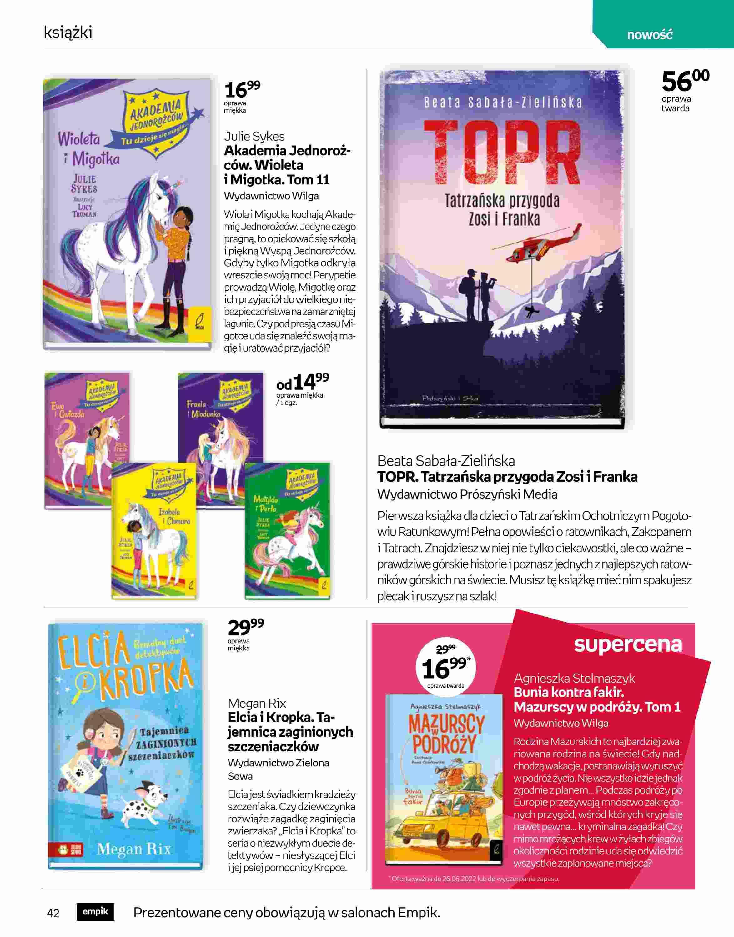Gazetka promocyjna empik str. 42