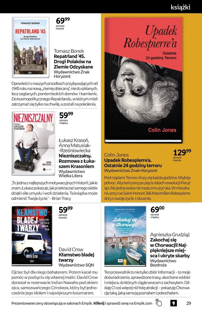 Gazetka promocyjna empik str. 29