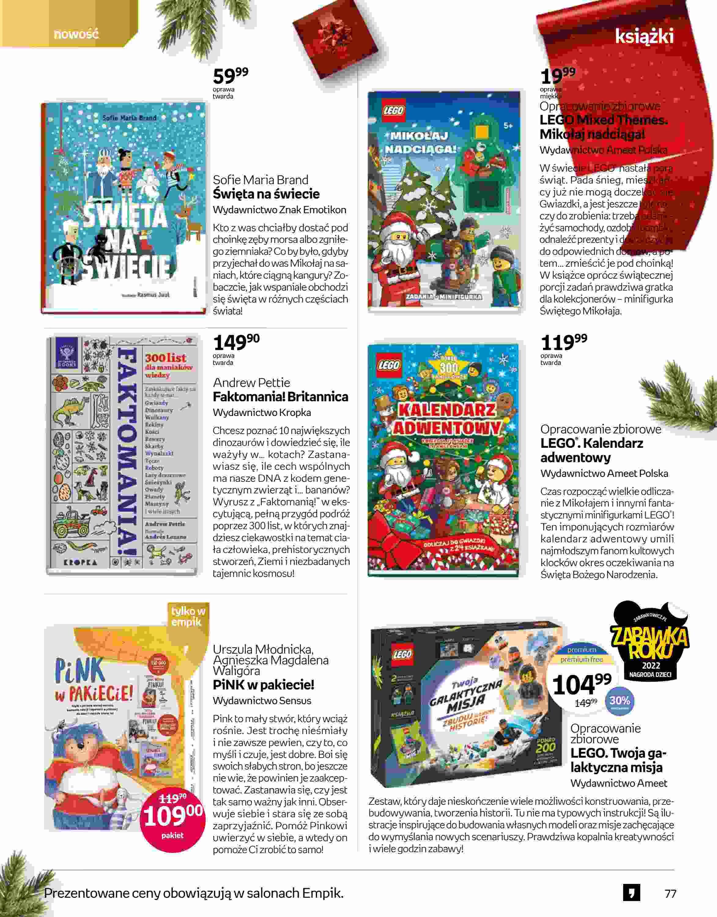 Gazetka promocyjna empik str. 79
