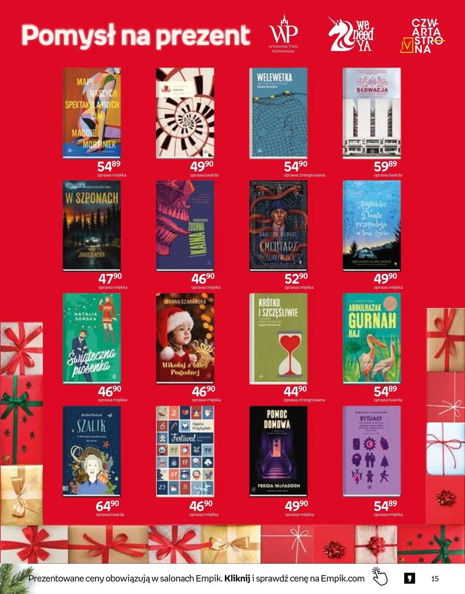 Gazetka promocyjna empik str. 15