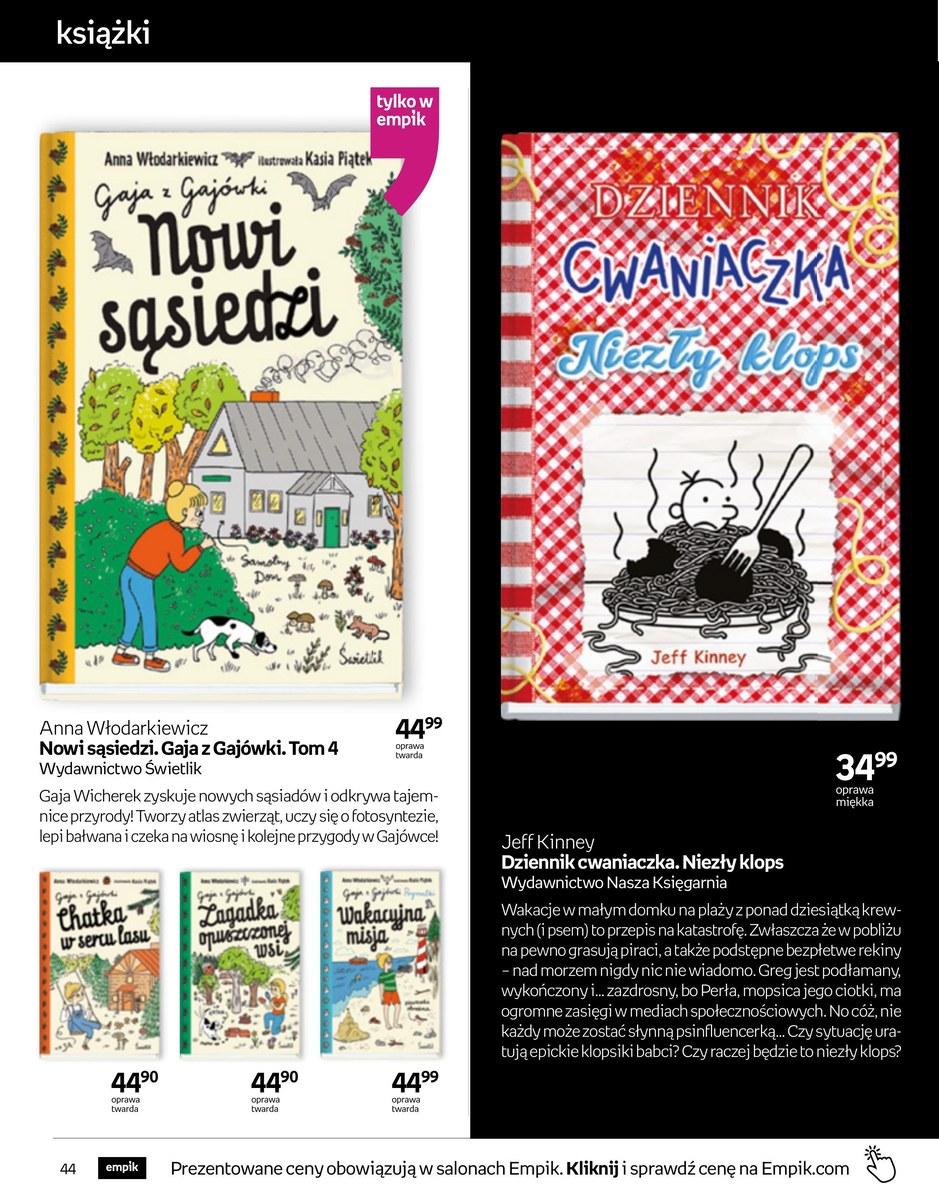 Gazetka promocyjna empik str. 44