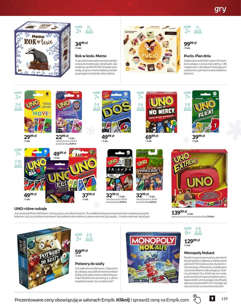 Gazetka promocyjna empik str. 119