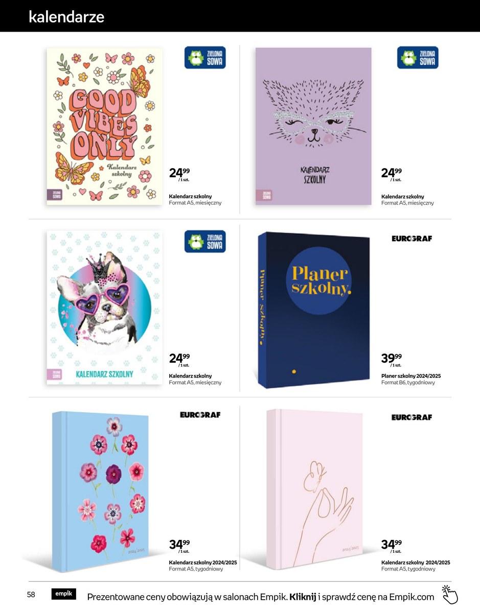 Gazetka promocyjna empik str. 58