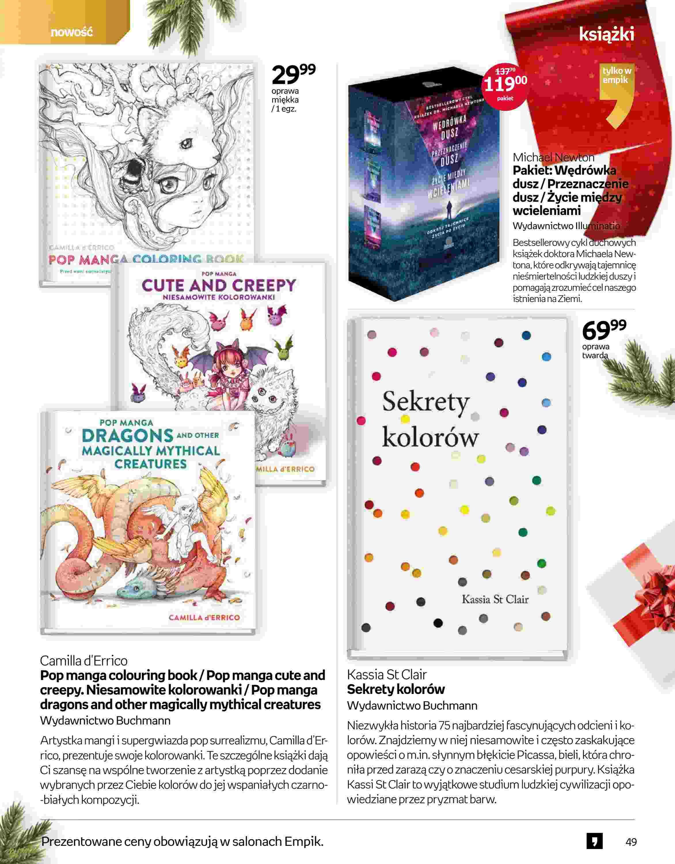 Gazetka promocyjna empik str. 49