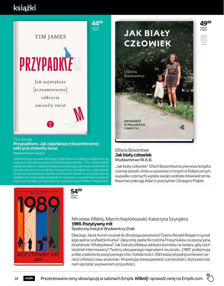 Gazetka promocyjna empik str. 34
