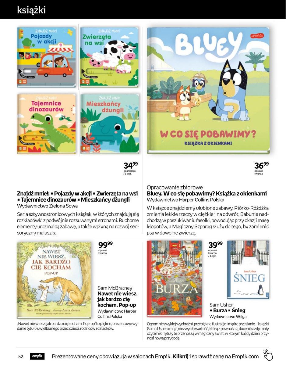 Gazetka promocyjna empik str. 52