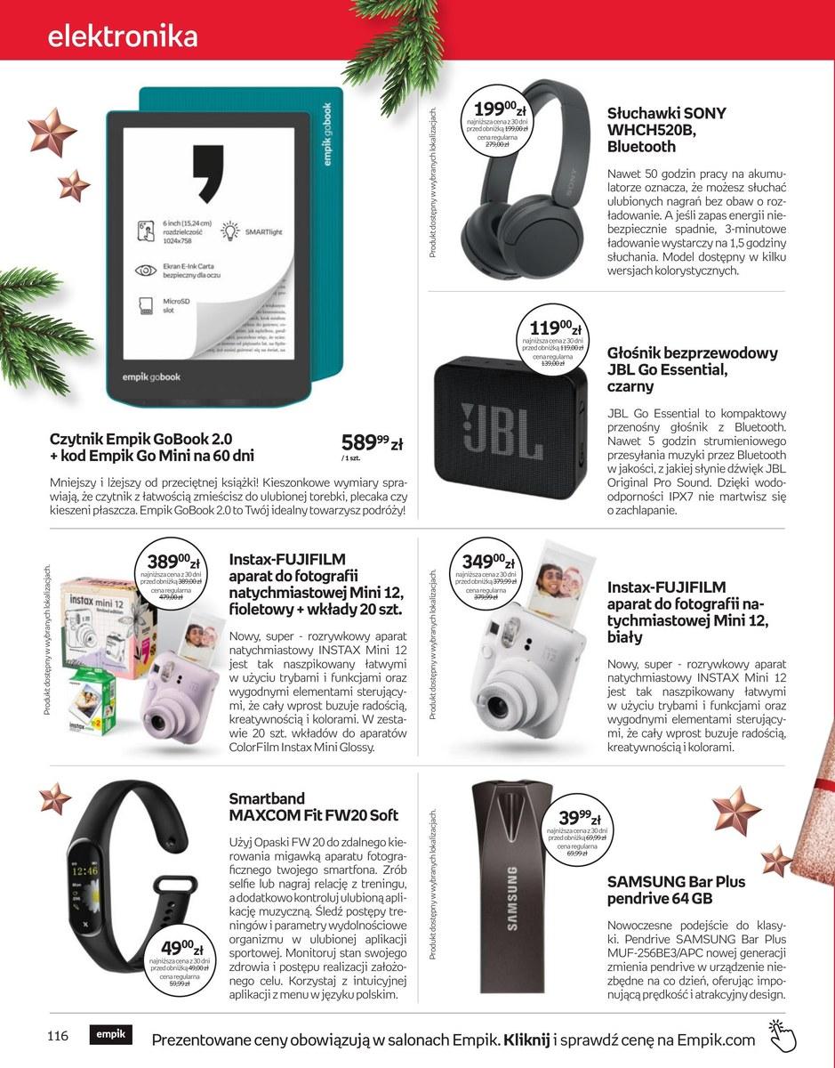 Gazetka promocyjna empik str. 116