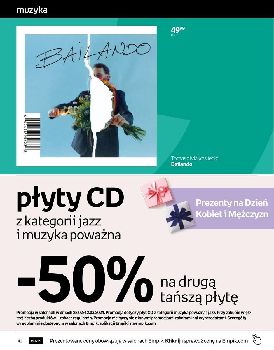 Gazetka promocyjna empik str. 42