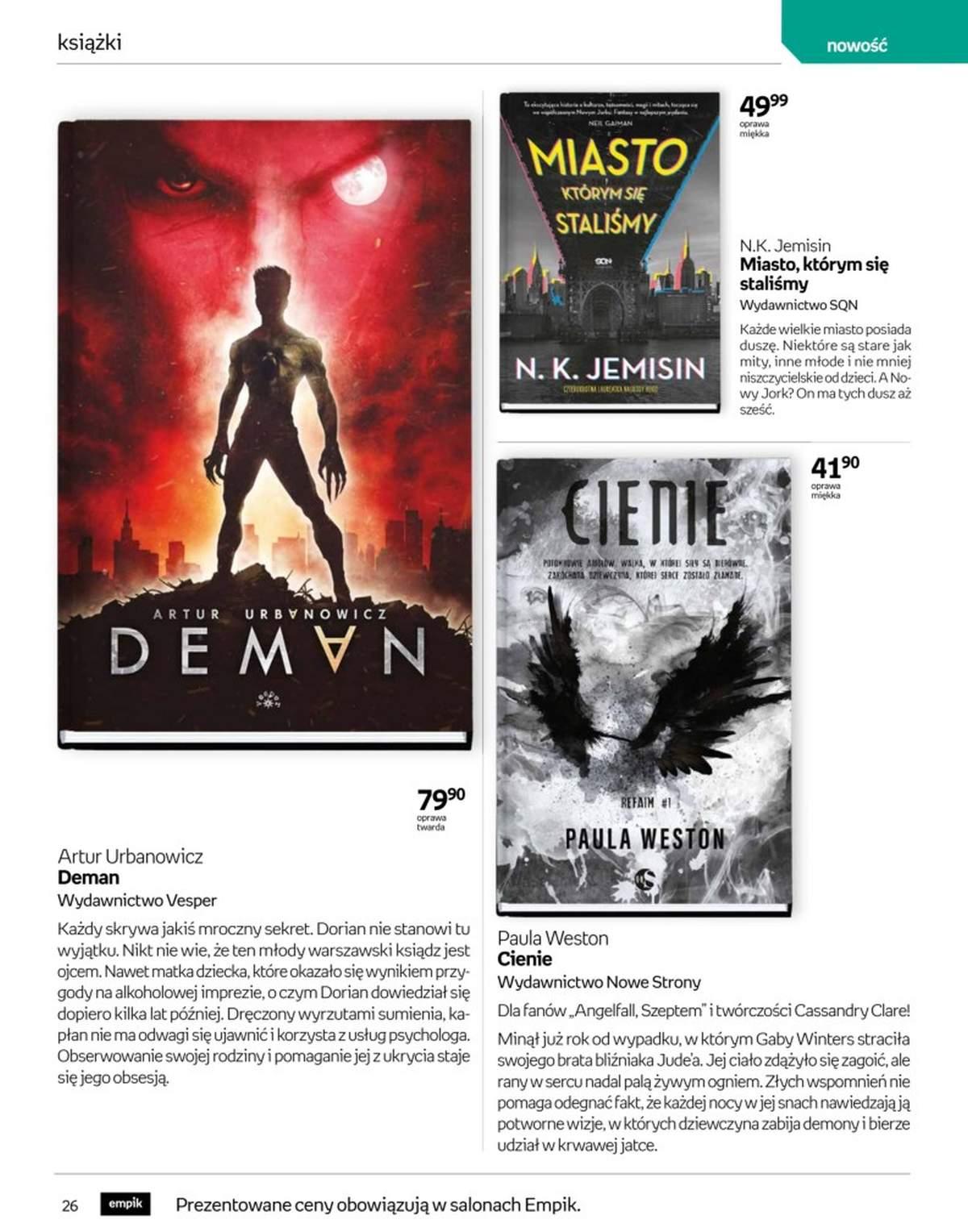 Gazetka promocyjna empik str. 26