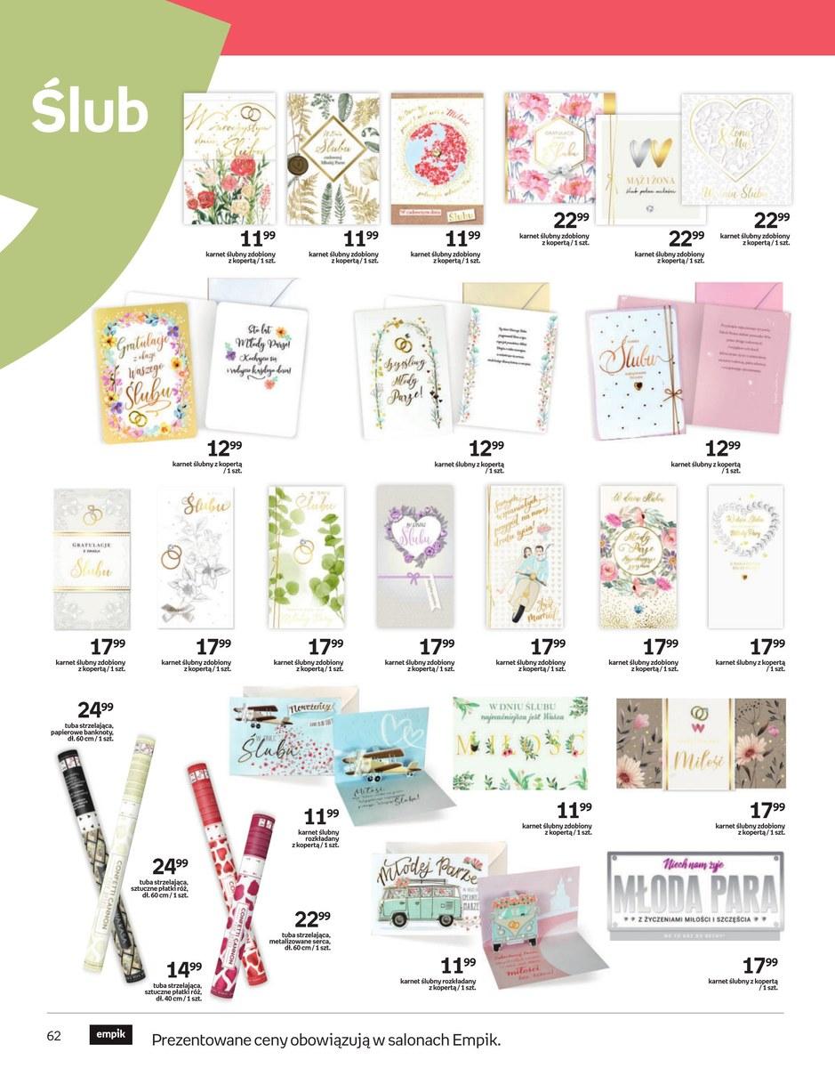 Gazetka promocyjna empik str. 62