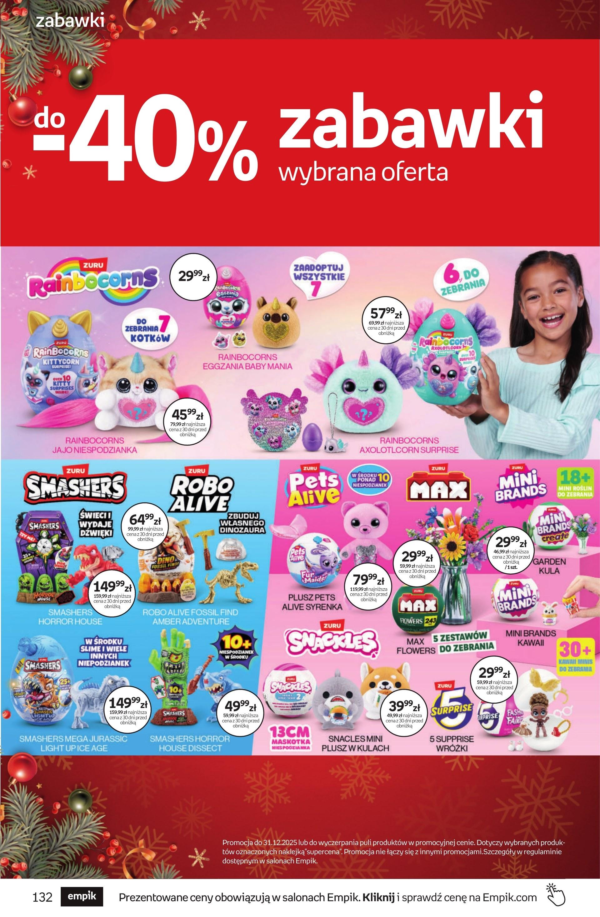 Gazetka promocyjna empik str. 132