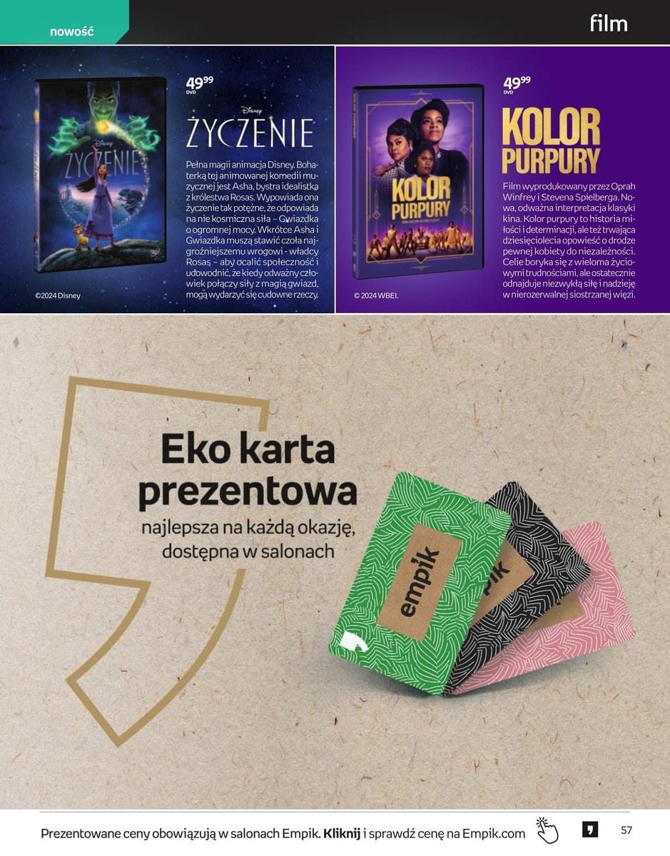 Gazetka promocyjna empik str. 57