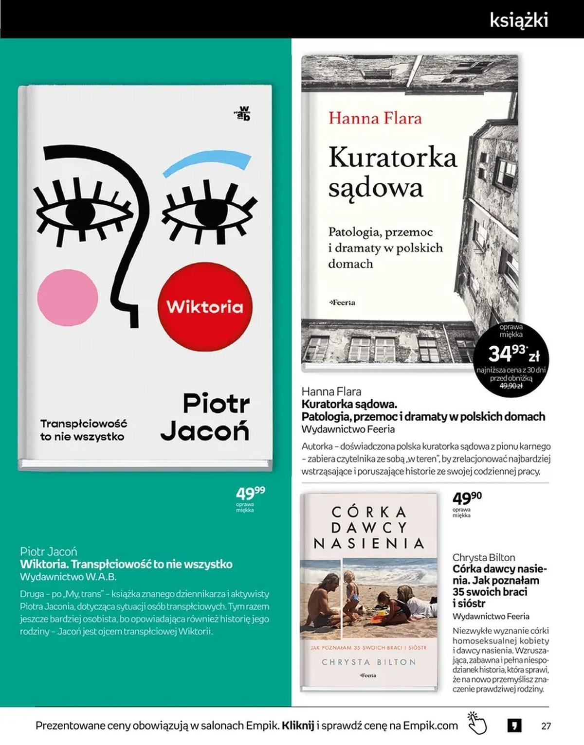 Gazetka promocyjna empik str. 27