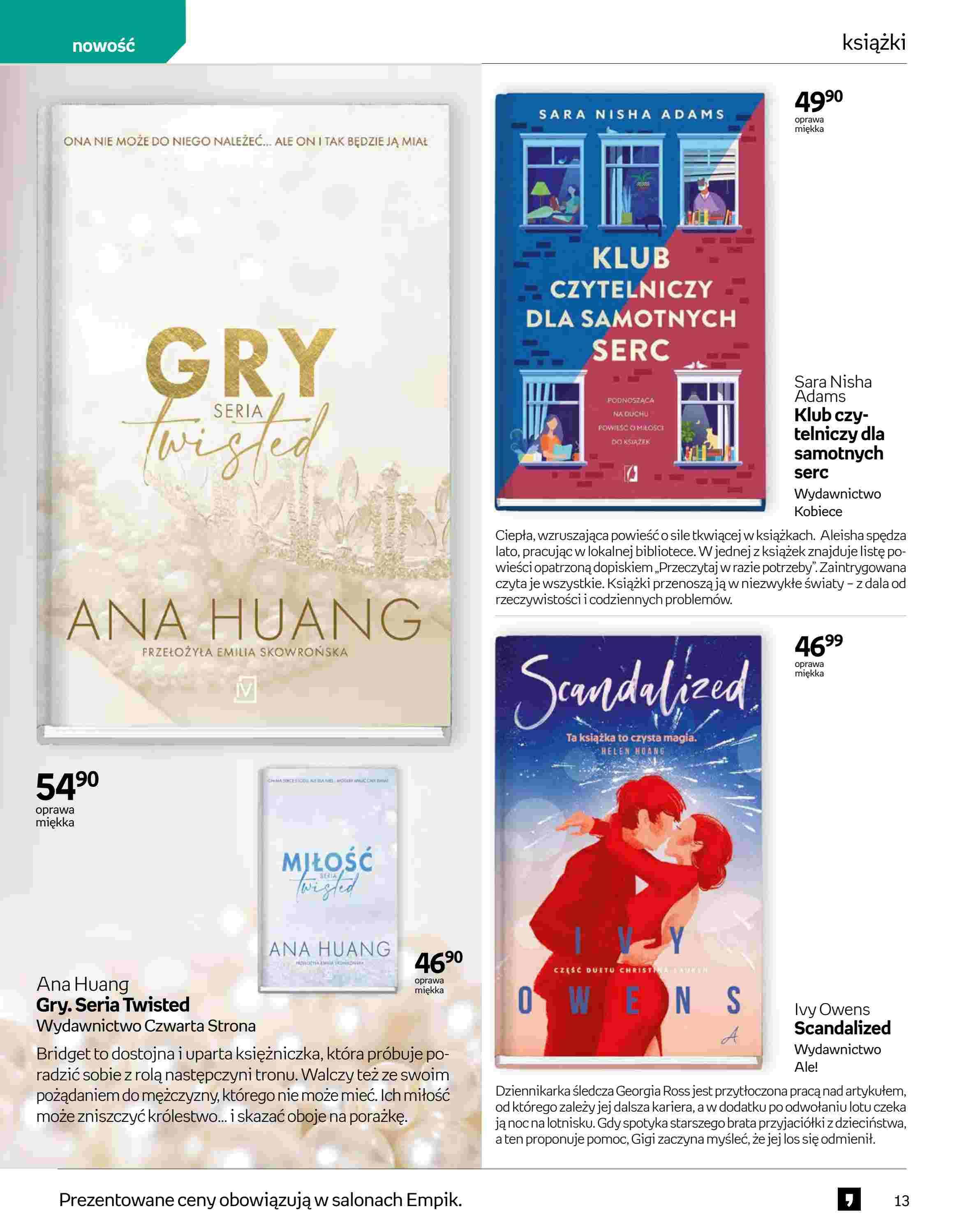 Gazetka promocyjna empik str. 13