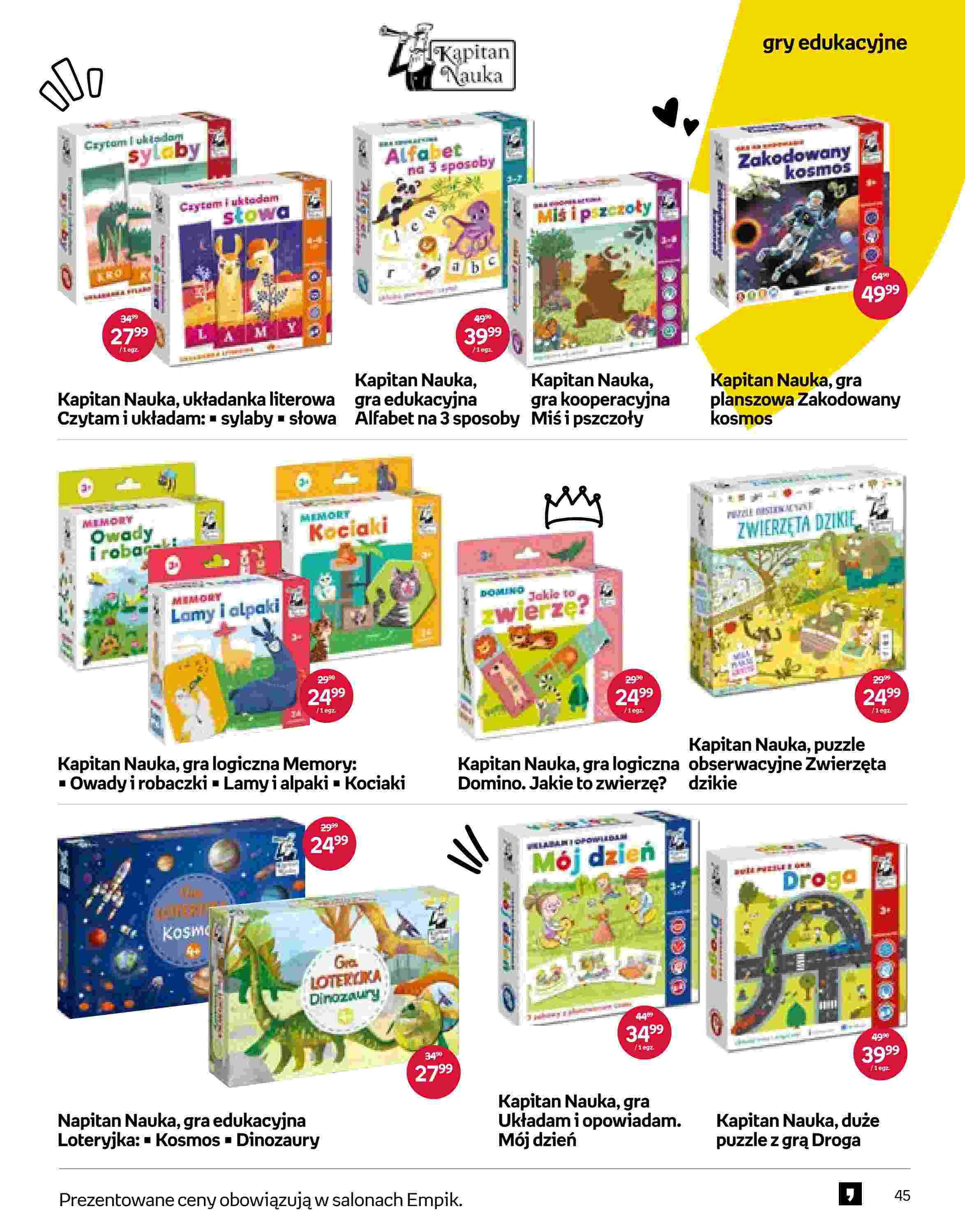 Gazetka promocyjna empik str. 45