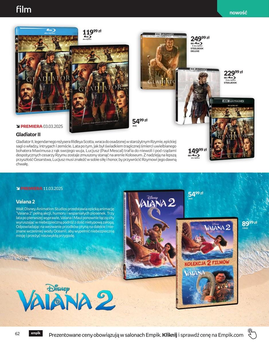 Gazetka promocyjna empik str. 62