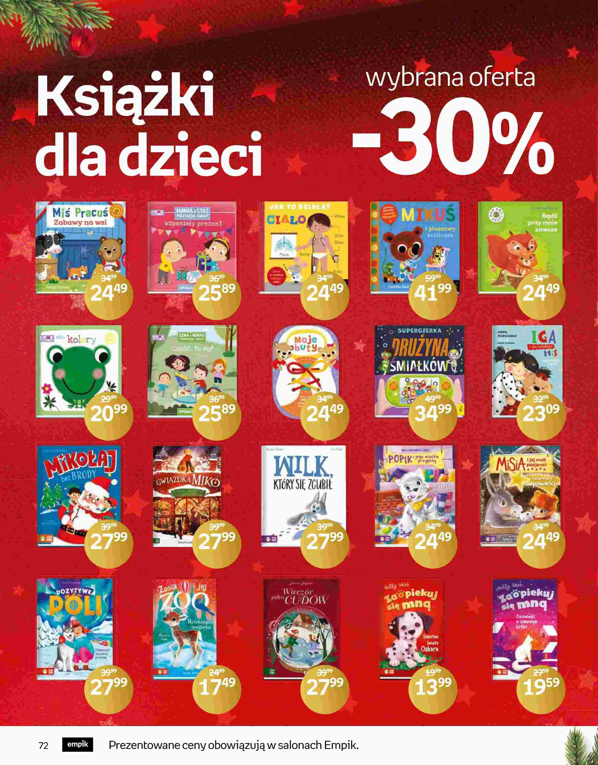 Gazetka promocyjna empik str. 72