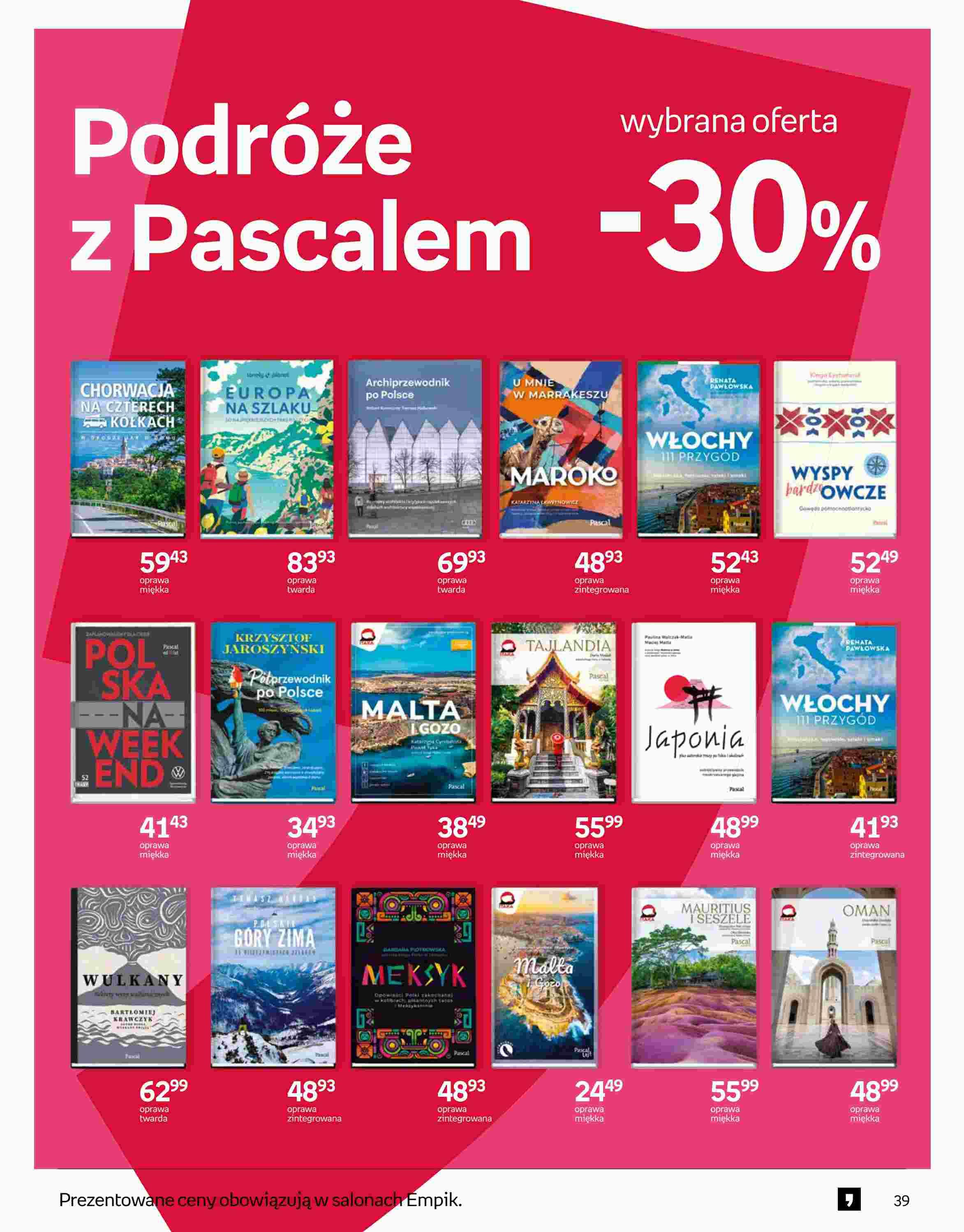 Gazetka promocyjna empik str. 39