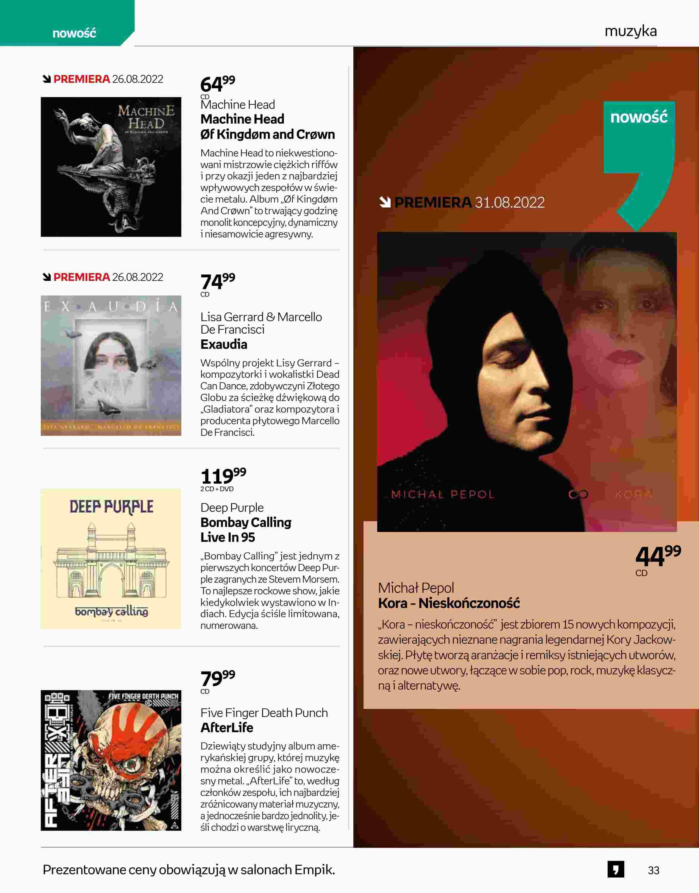 Gazetka promocyjna empik str. 33
