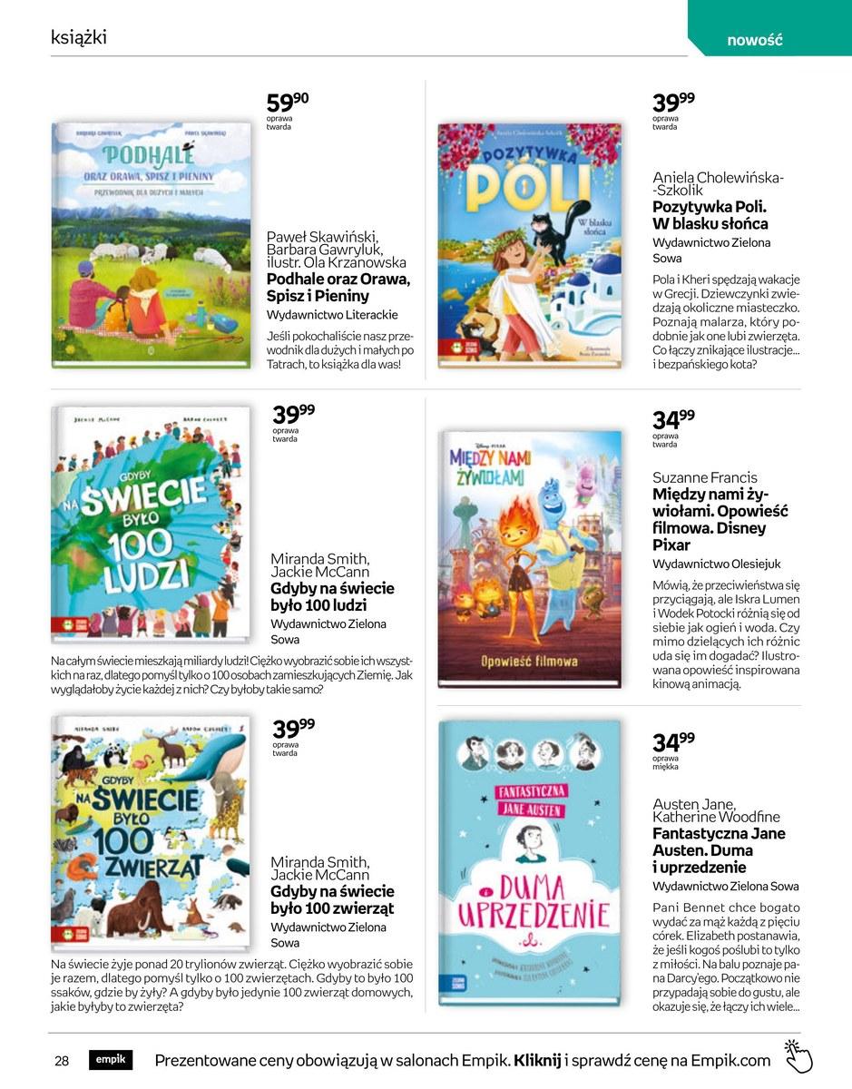 Gazetka promocyjna empik str. 28