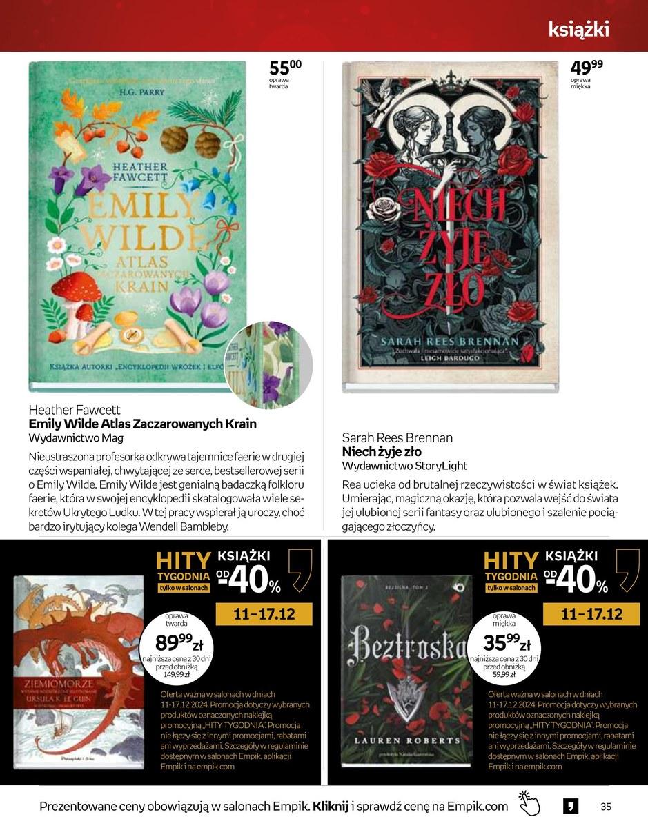 Gazetka promocyjna empik str. 35