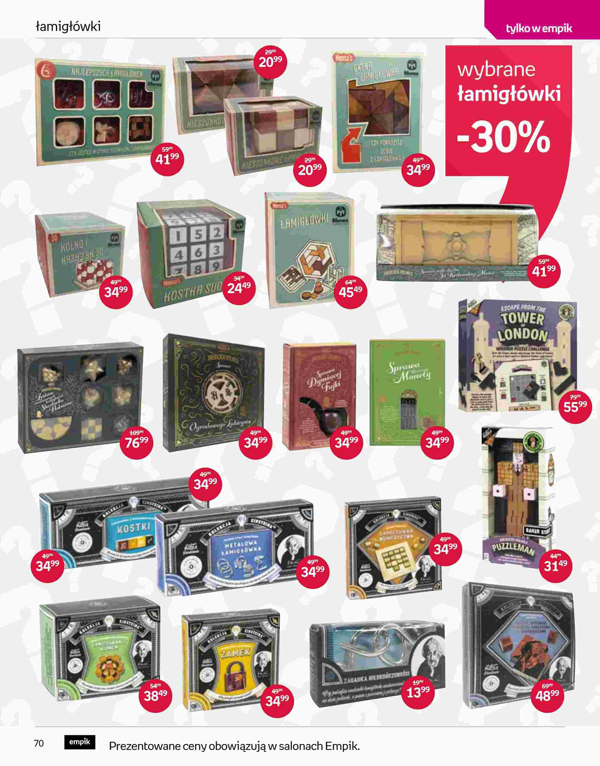 Gazetka promocyjna empik str. 70
