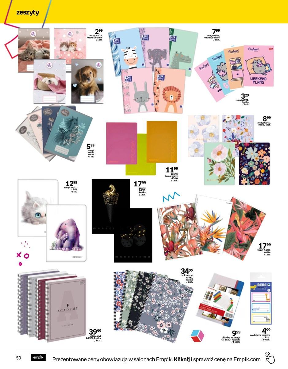 Gazetka promocyjna empik str. 50