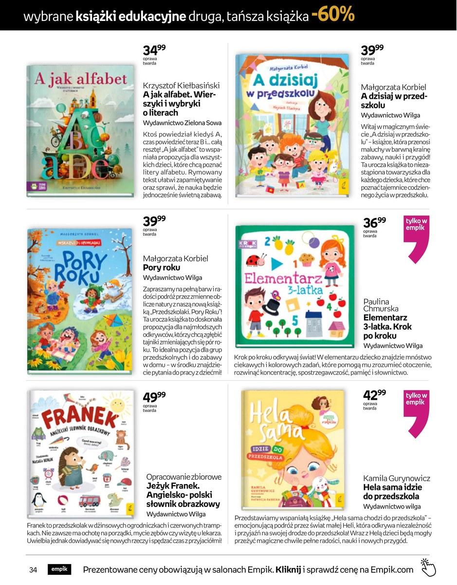 Gazetka promocyjna empik str. 34
