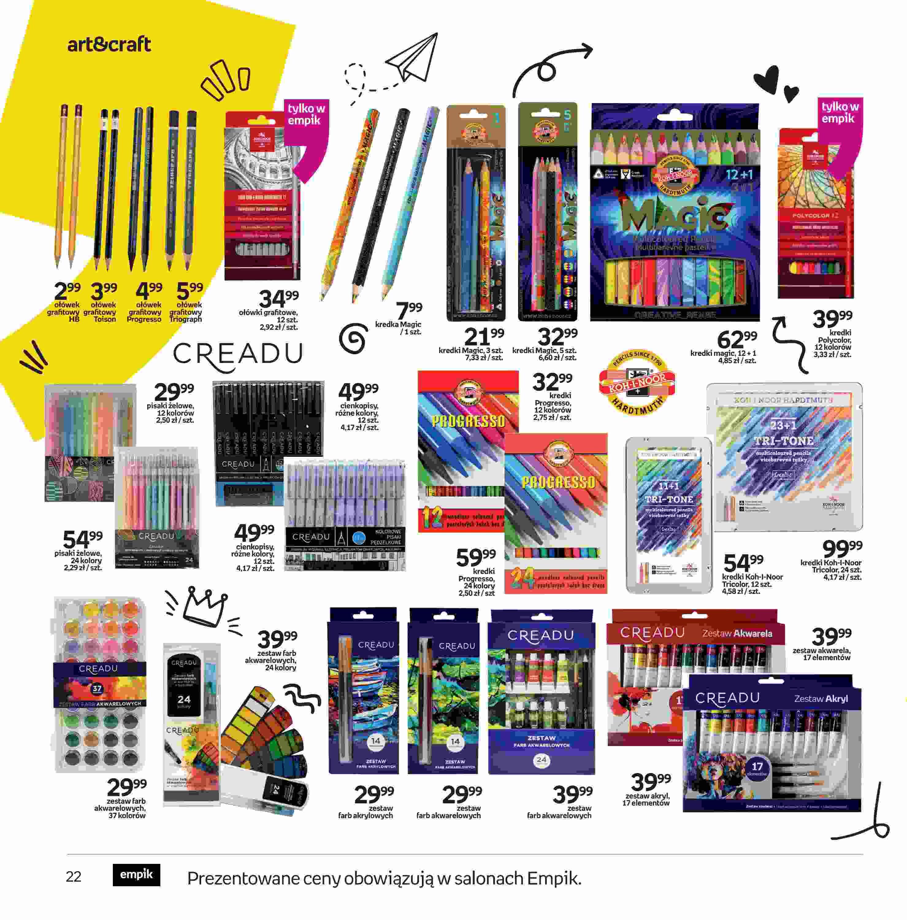 Gazetka promocyjna empik str. 22