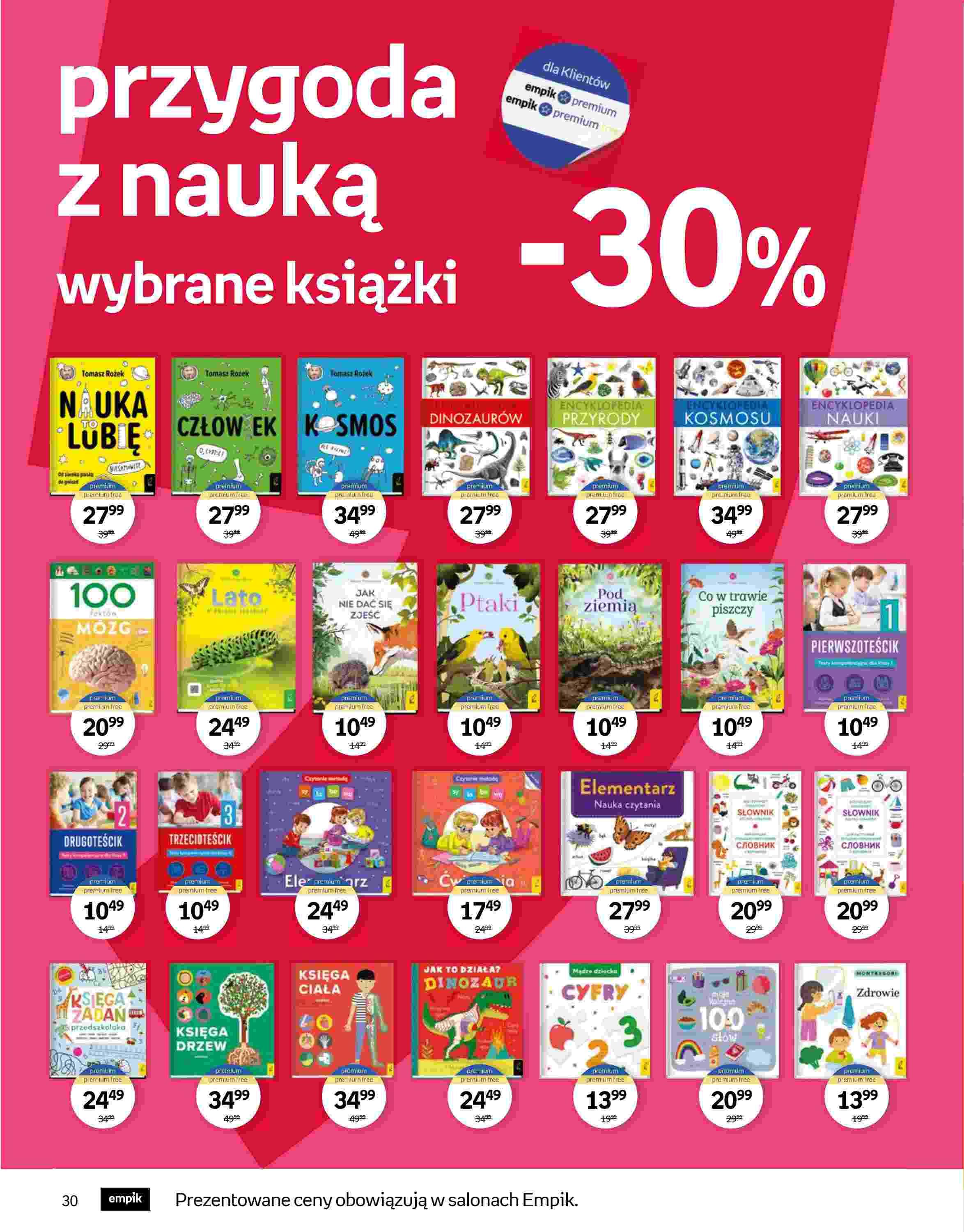 Gazetka promocyjna empik str. 30