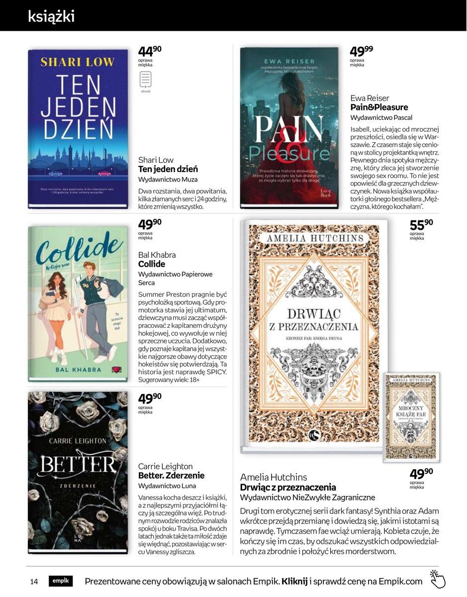 Gazetka promocyjna empik str. 14