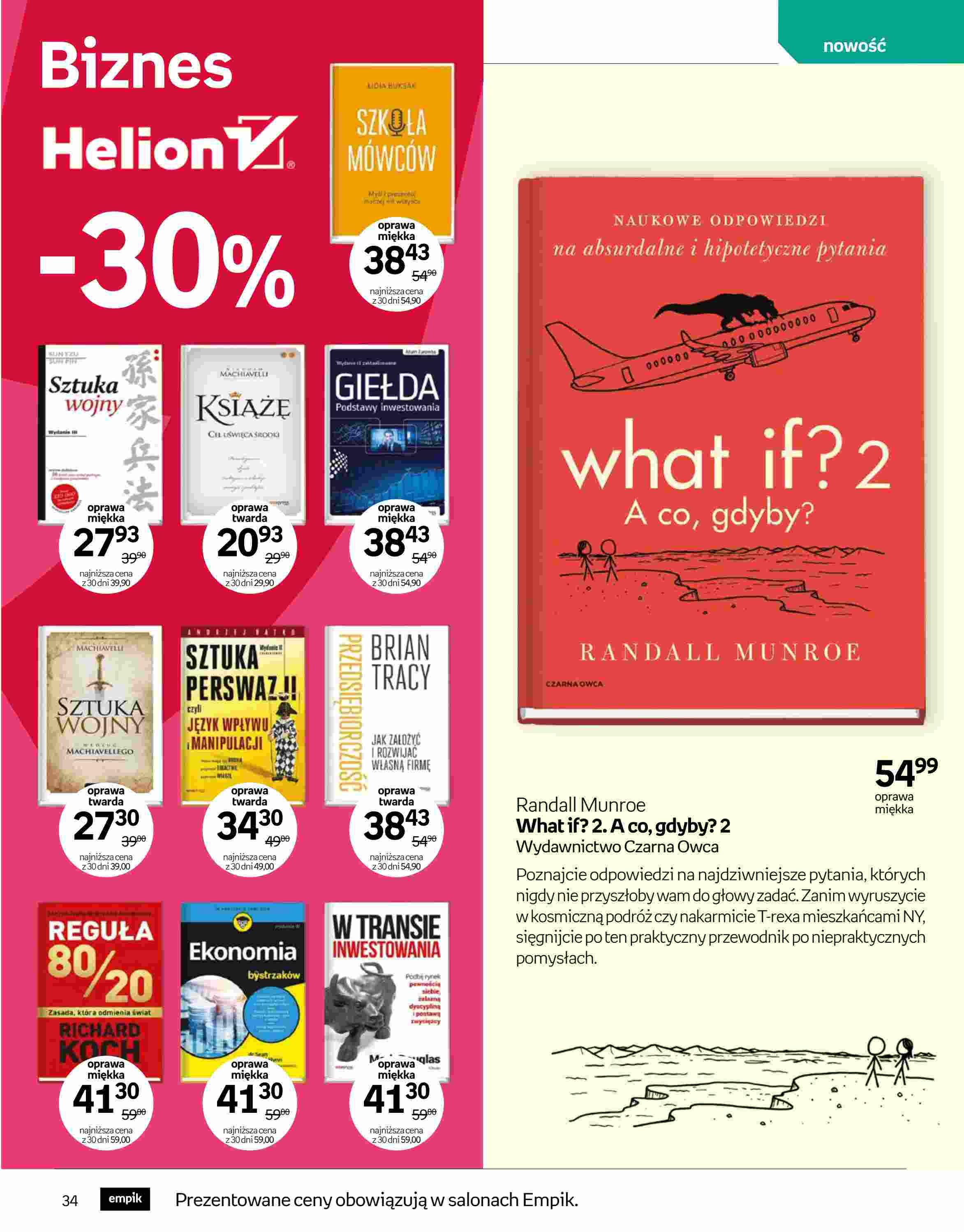 Gazetka promocyjna empik str. 34