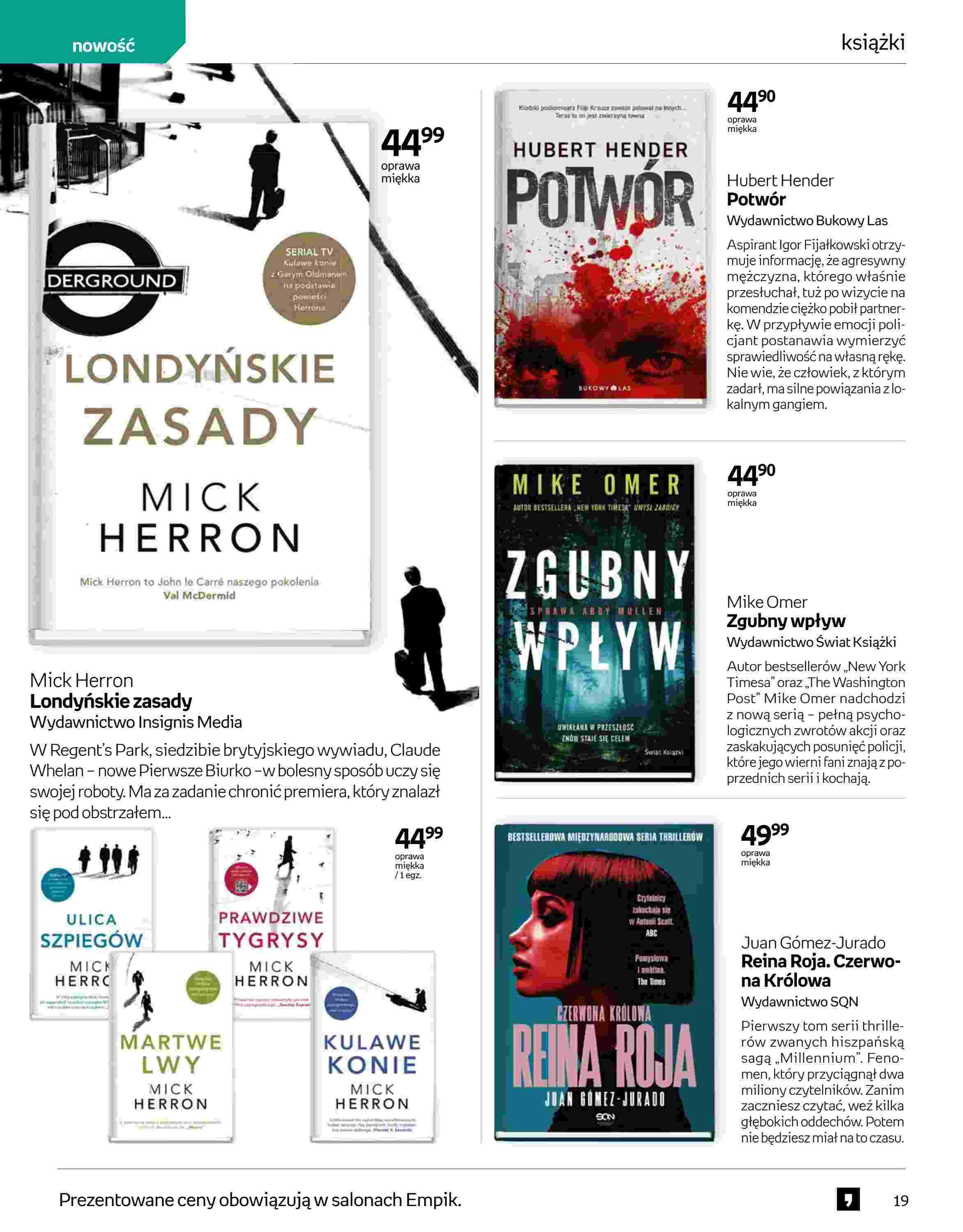 Gazetka promocyjna empik str. 19