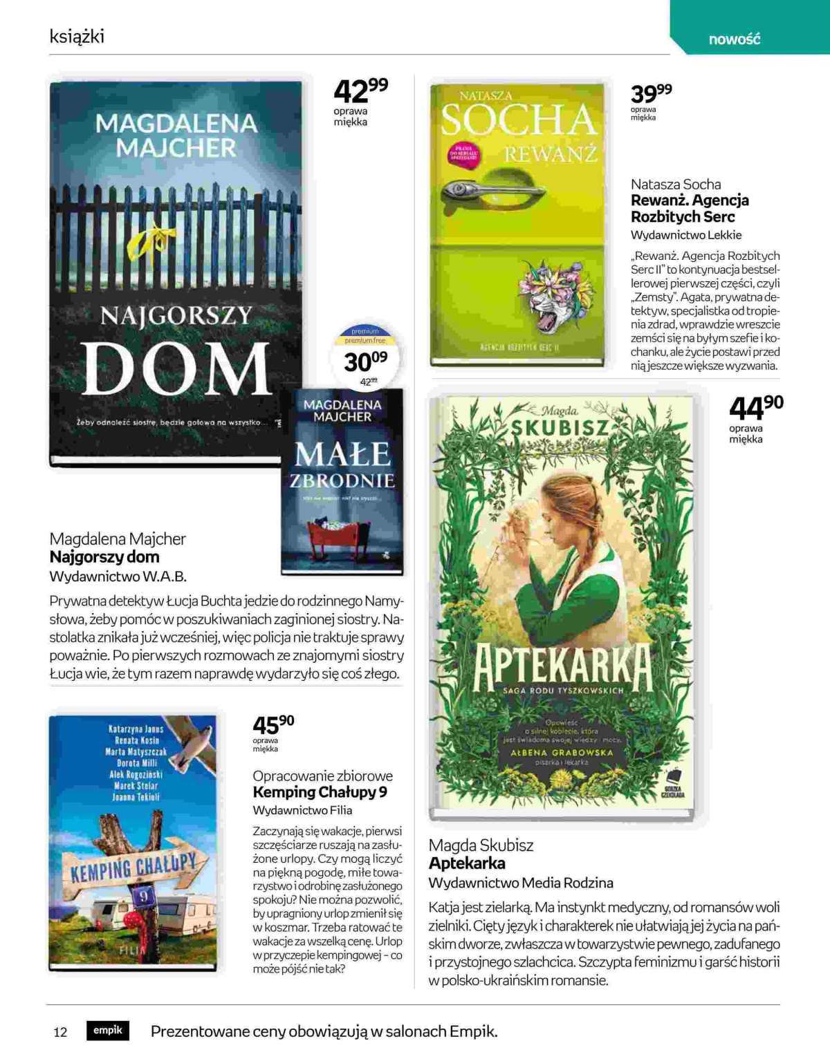 Gazetka promocyjna empik str. 12