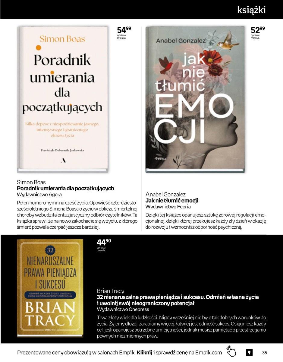 Gazetka promocyjna empik str. 35