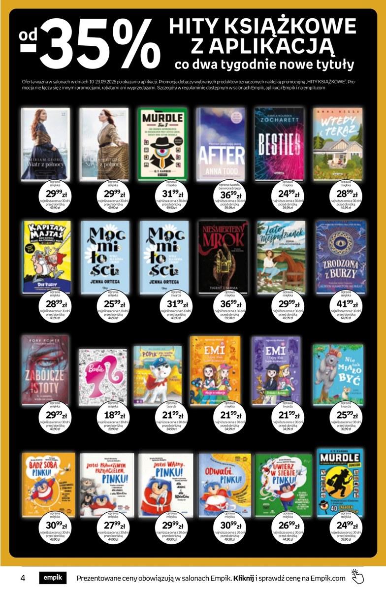 Gazetka promocyjna empik str. 4