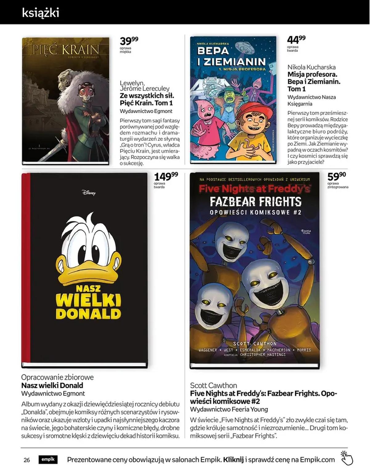 Gazetka promocyjna empik str. 26