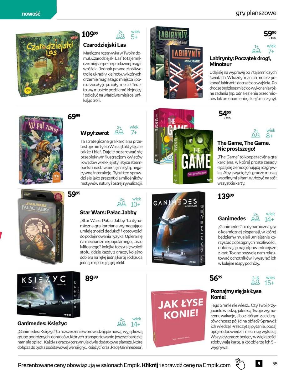 Gazetka promocyjna empik str. 55