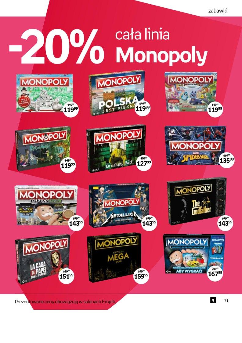 Gazetka promocyjna empik str. 71