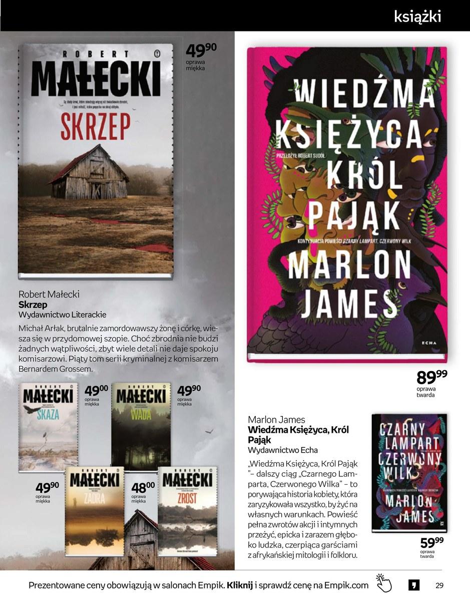 Gazetka promocyjna empik str. 29