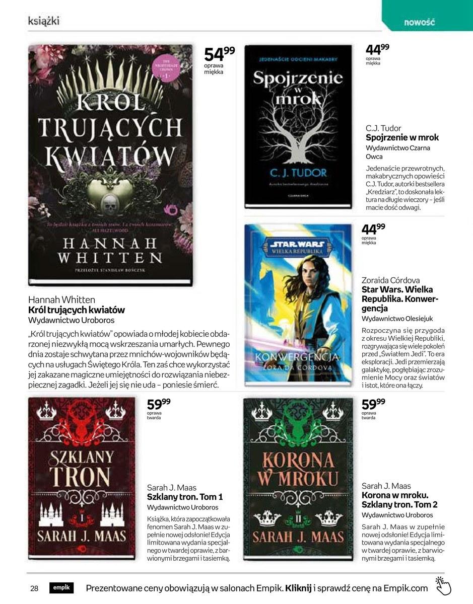 Gazetka promocyjna empik str. 28