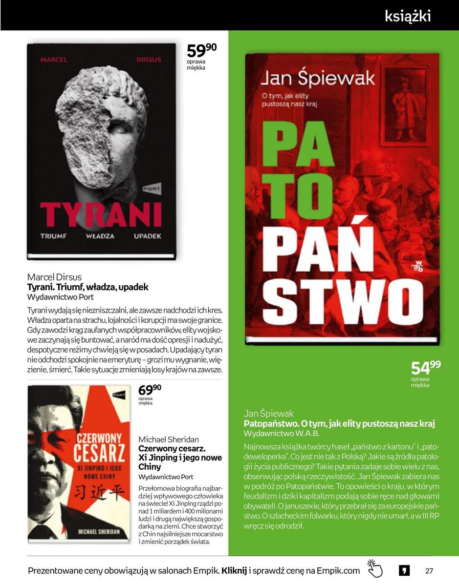 Gazetka promocyjna empik str. 27