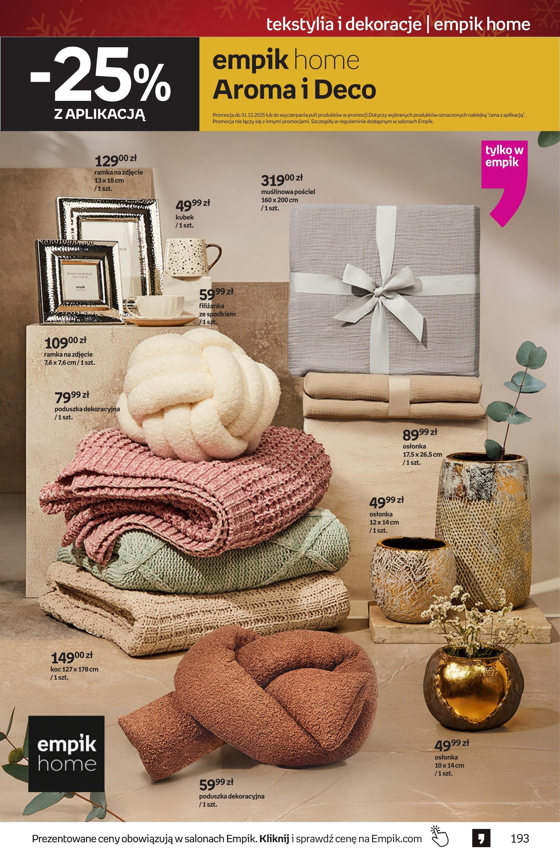 Gazetka promocyjna empik str. 193