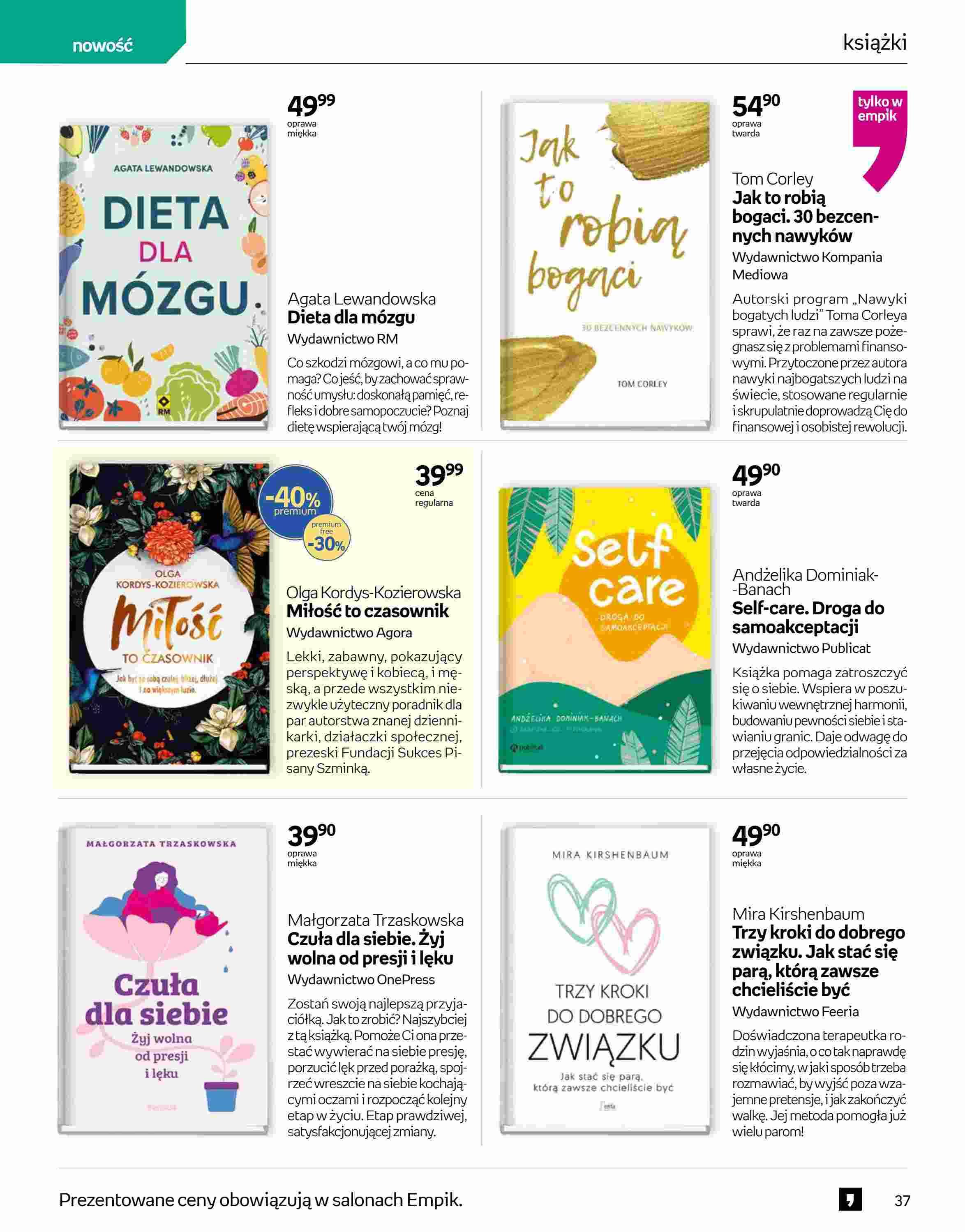 Gazetka promocyjna empik str. 37