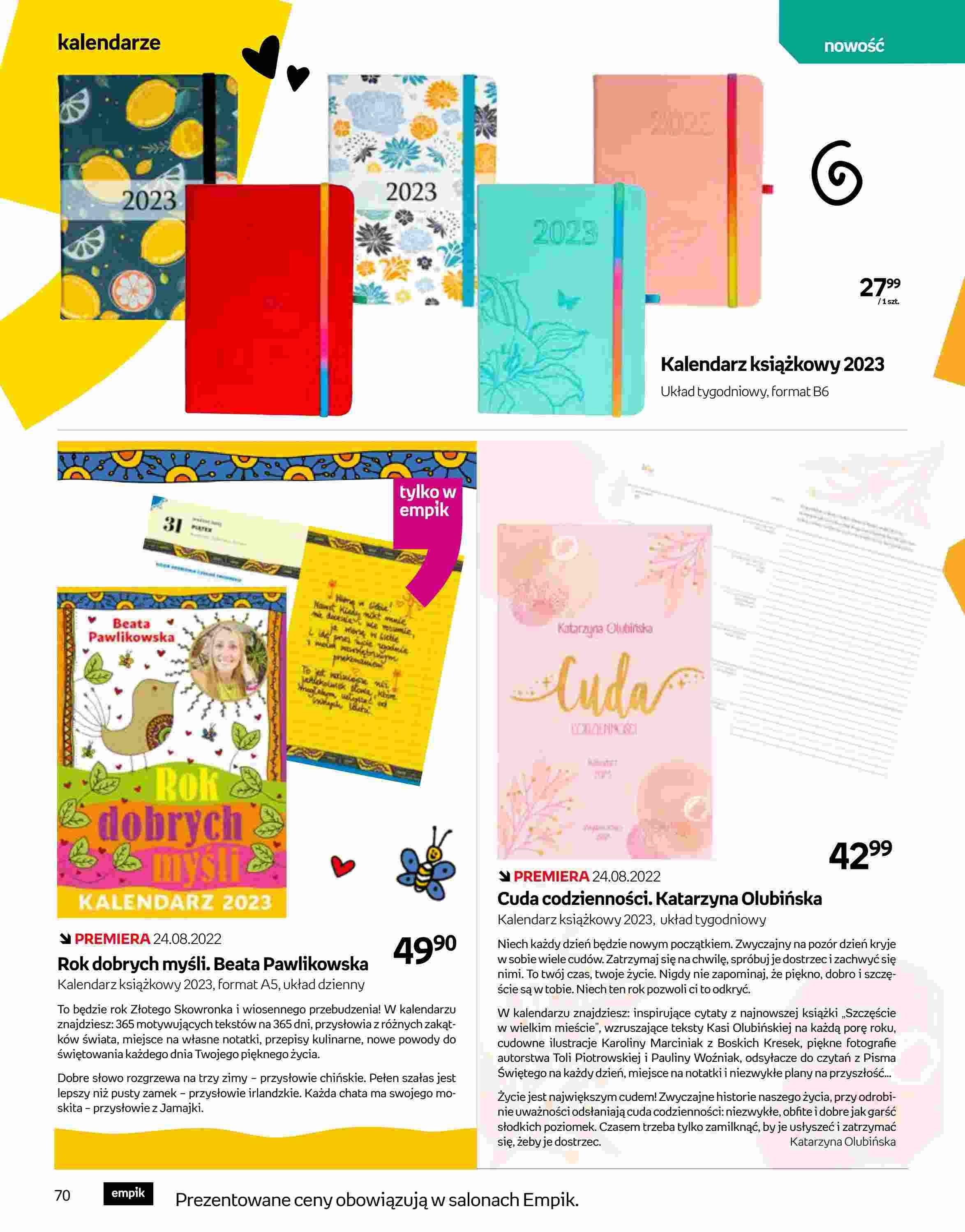Gazetka promocyjna empik str. 70