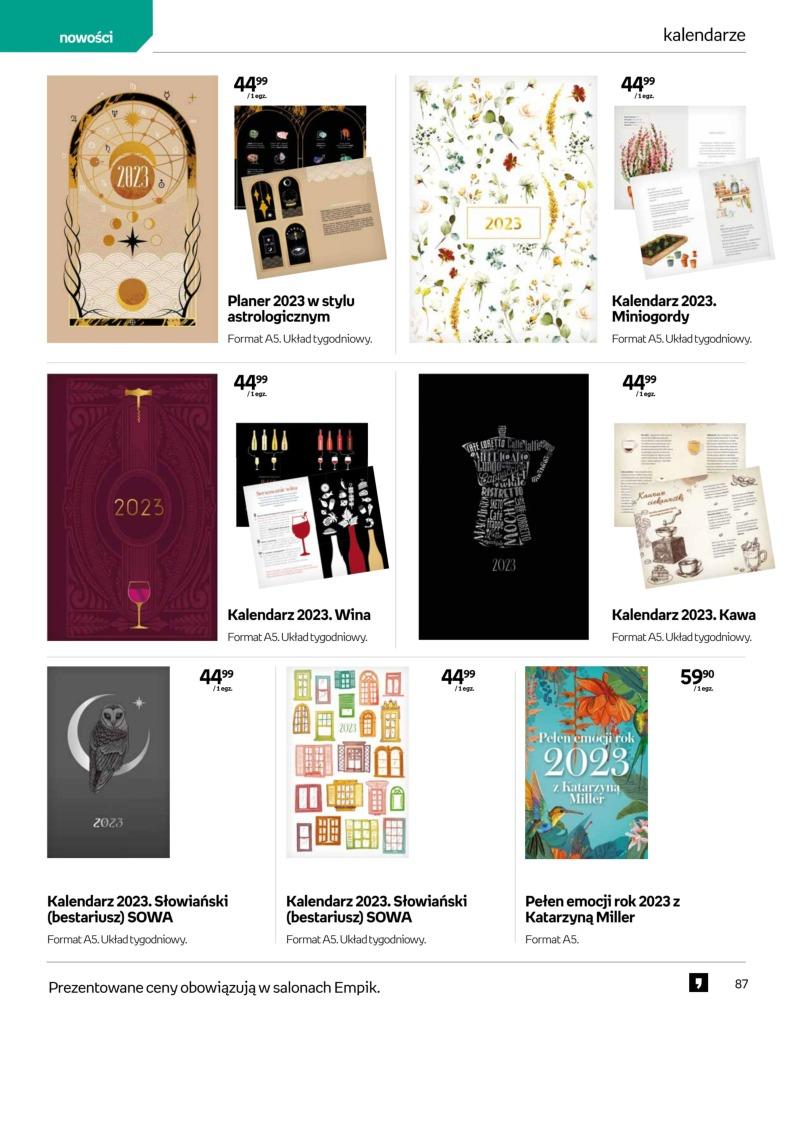 Gazetka promocyjna empik str. 87