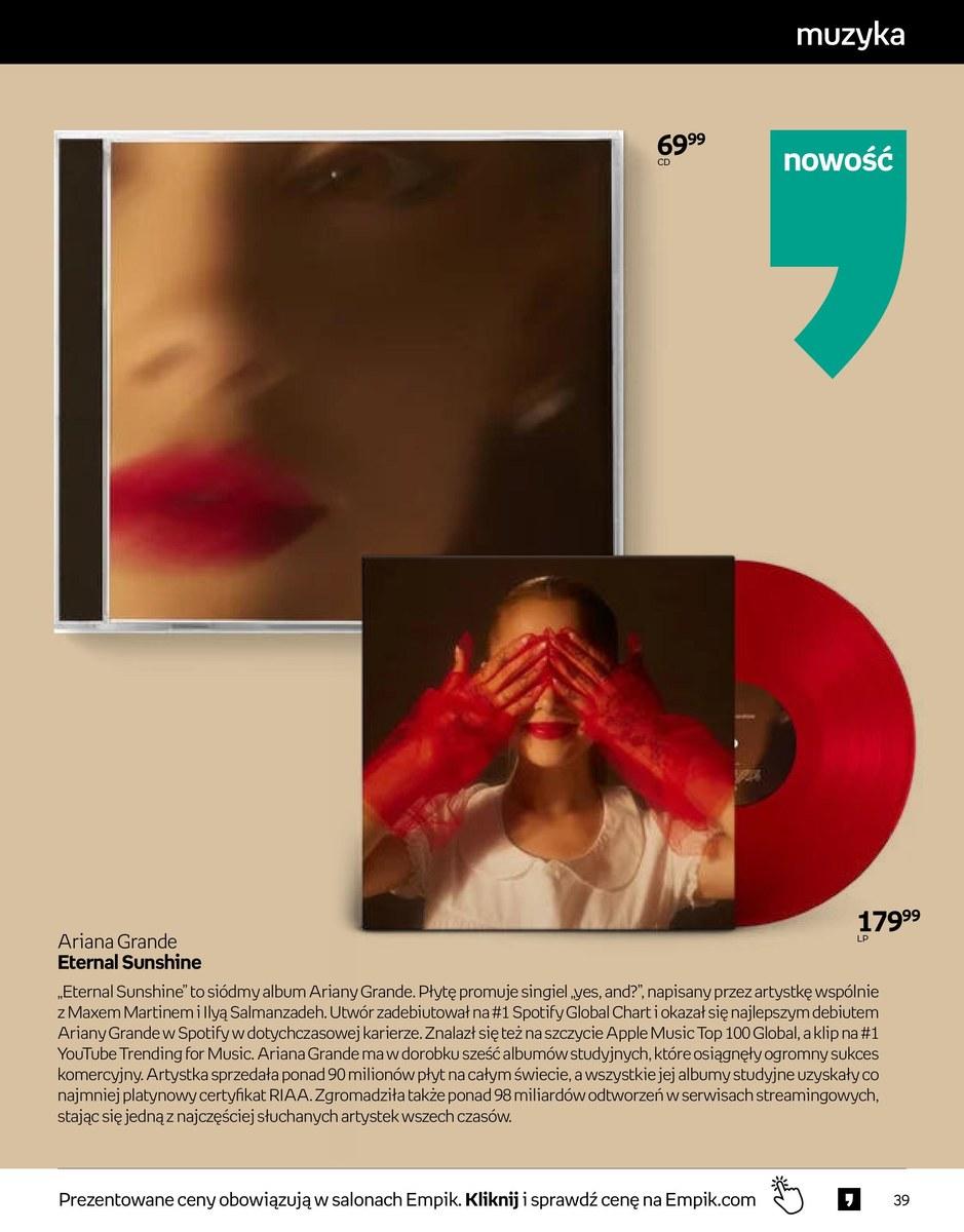 Gazetka promocyjna empik str. 39